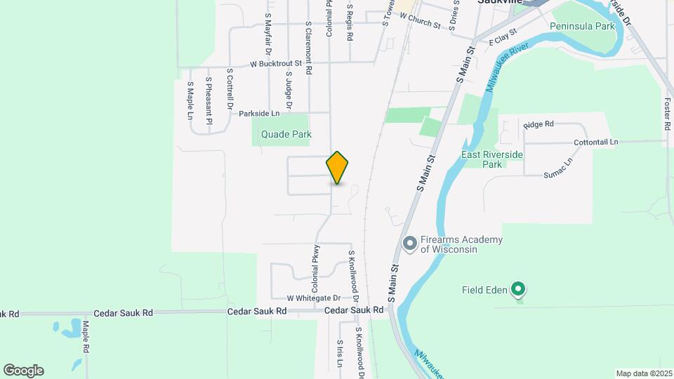 640 S Colonial Pky, Unit 1 Map and Location Details