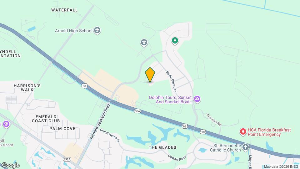 430 Warren Bayou Ln. Map and Location Details