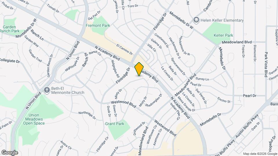 4606 Misty Dr Mapa y Detalles de la Ubicación