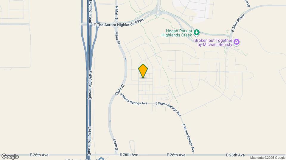 3325 N Coolidge Wy Map and Location Details