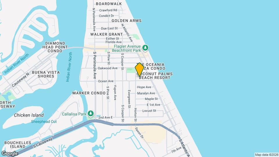 804 1/2 Ocean Ave, Unit 2 Map and Location Details