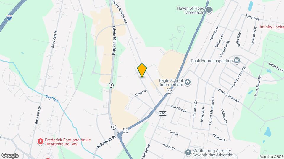 238 Trimble Ave Map and Location Details