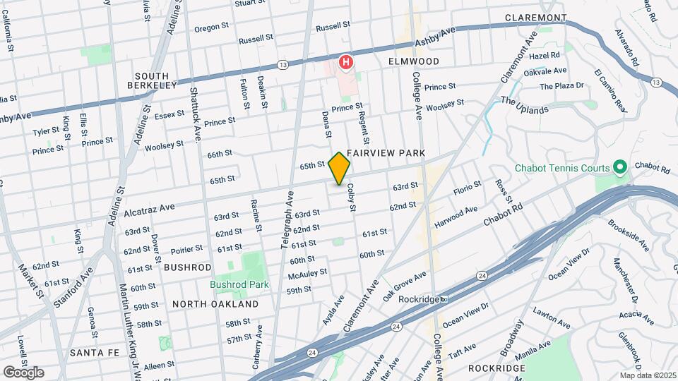 422 North St Map and Location Details