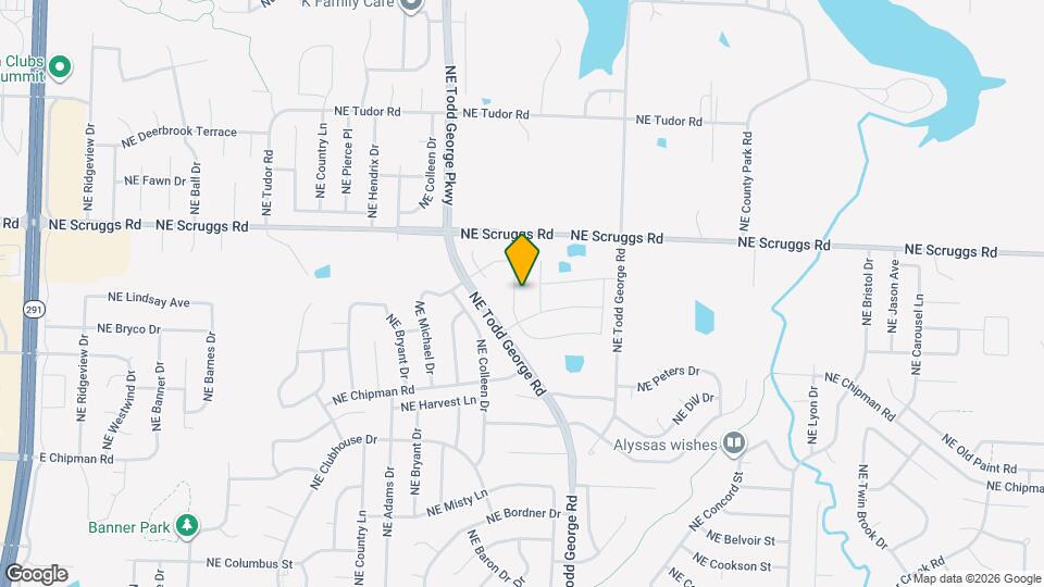 1017 NE Copperwood Dr Map and Location Details