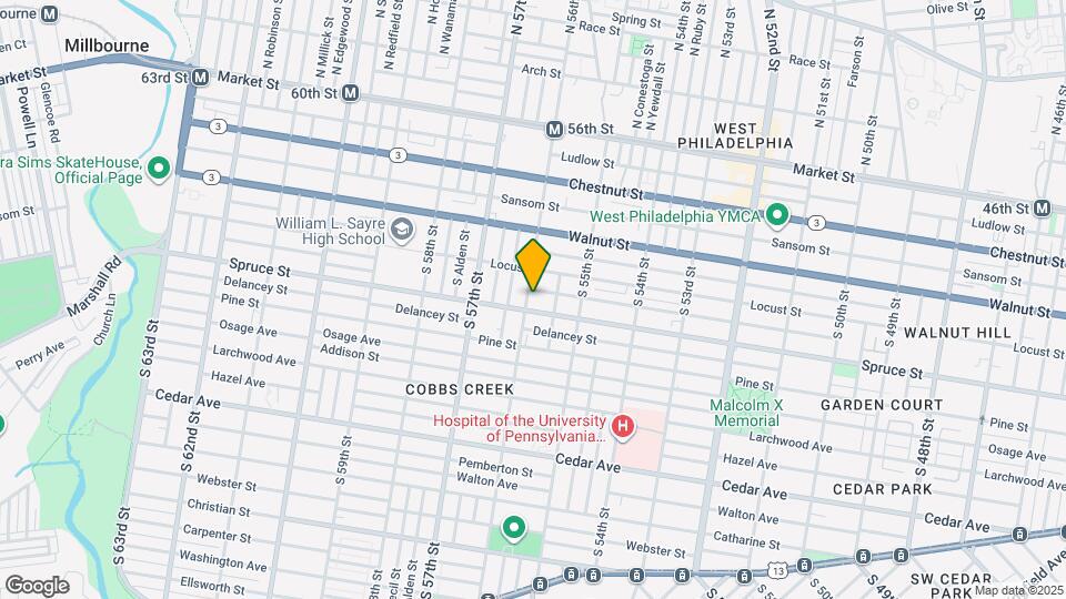 275 S 56th St Map and Location Details