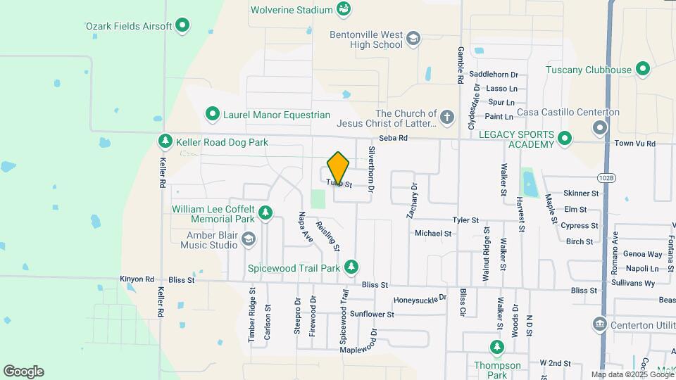 1230 Gardenia St Map and Location Details