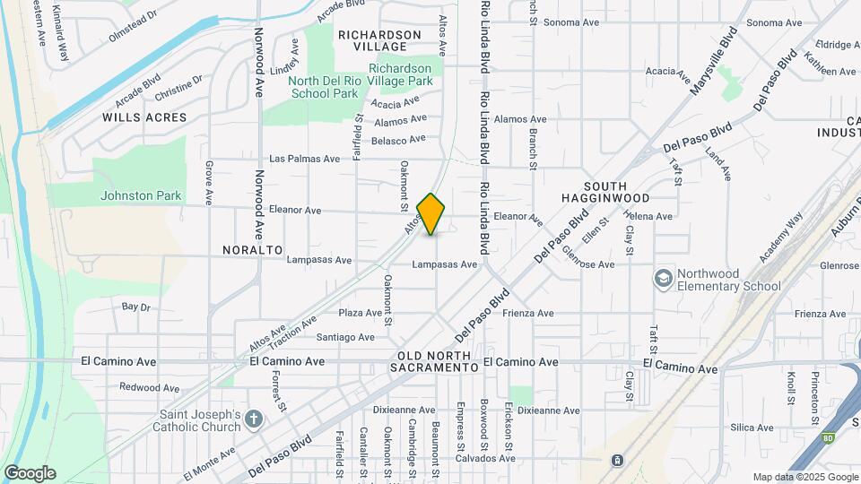 2627 Beaumont St Map and Location Details