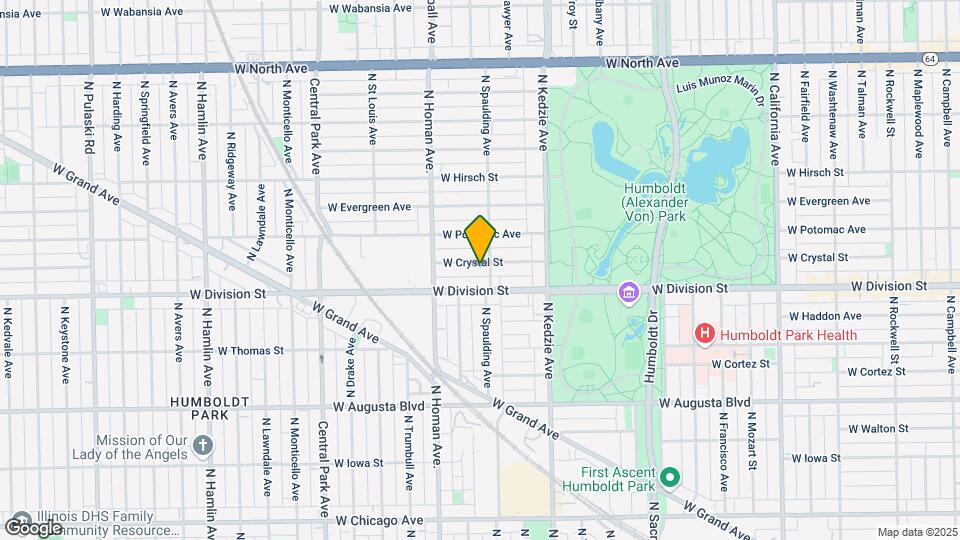 3309 W Crystal St Mapa y Detalles de la Ubicación