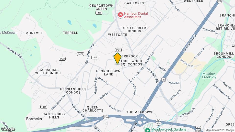 1700 Inglewood Dr Map and Location Details