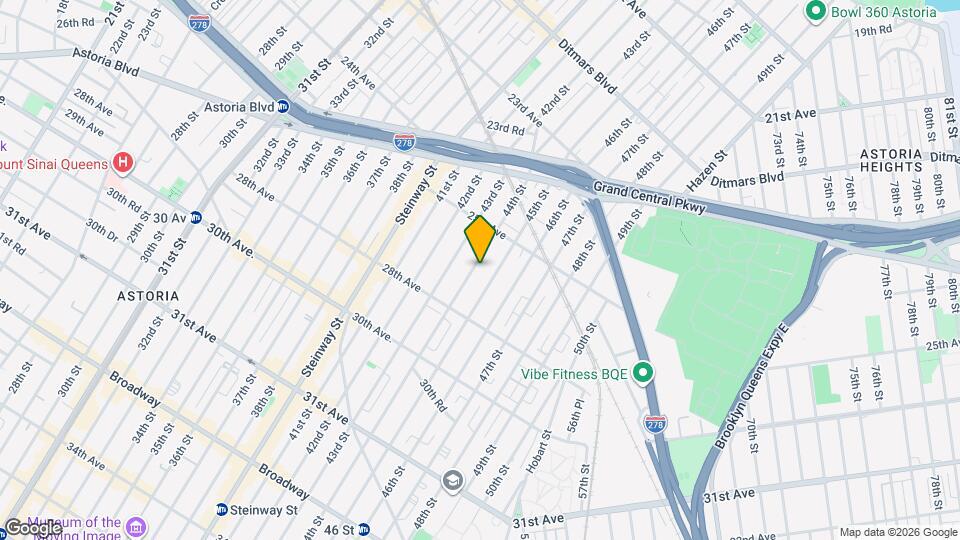 25-45 44th Street, 2F Map and Location Details