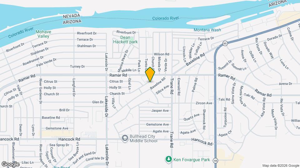 1204 Church St Map and Location Details