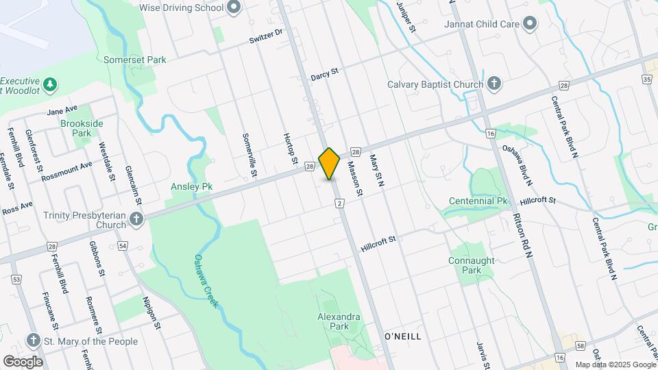 622 Simcoe St N Map and Location Details