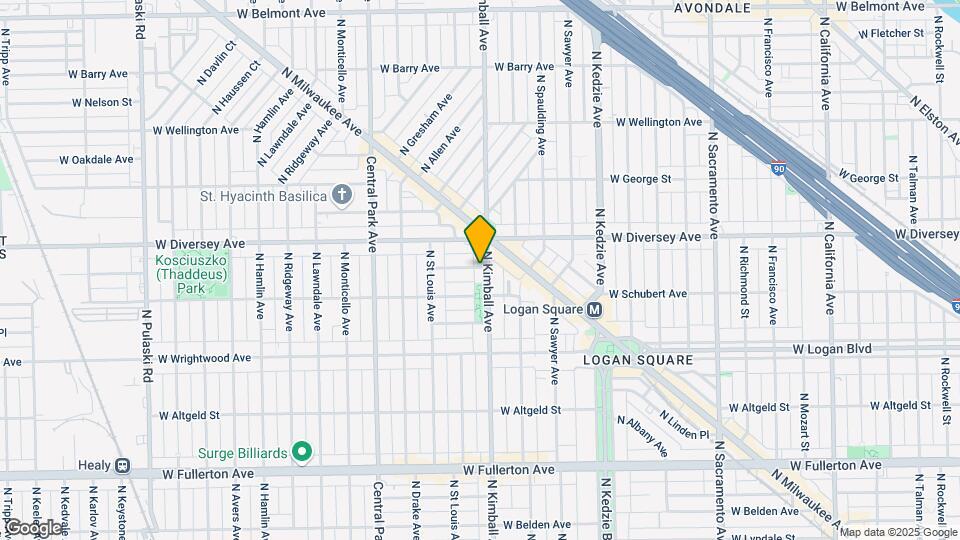 3409 W Parker Ave, Unit 2 Map and Location Details
