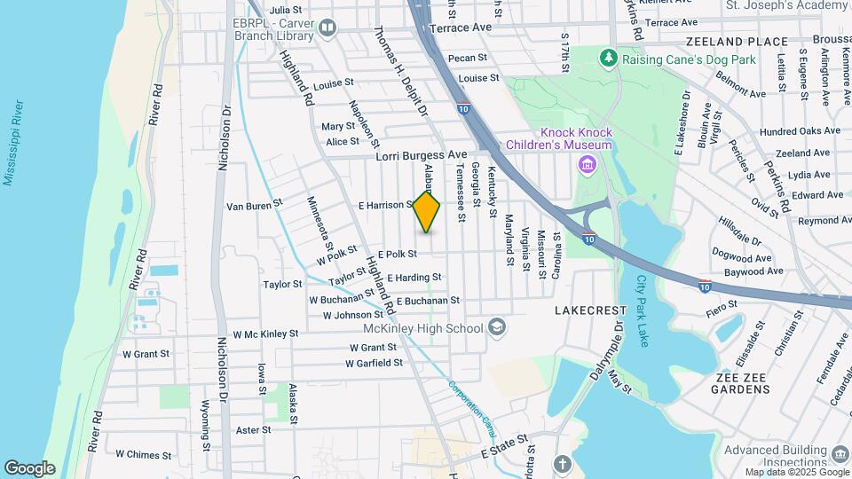 2146 Alabama St Map and Location Details