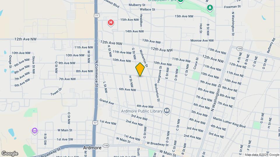 716 G St NW Map and Location Details
