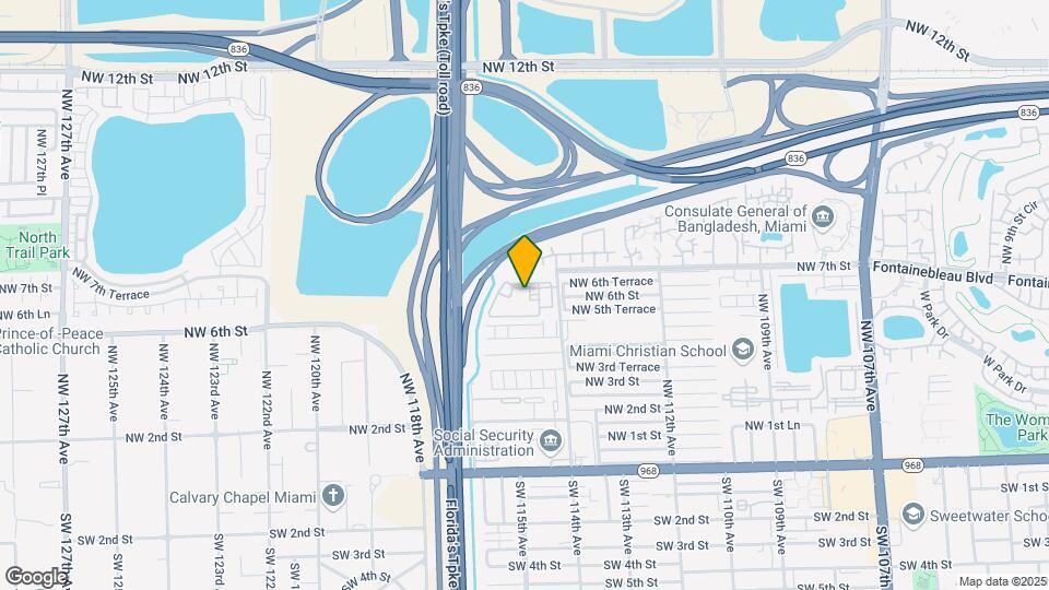 500 NW 114th Ave Map and Location Details