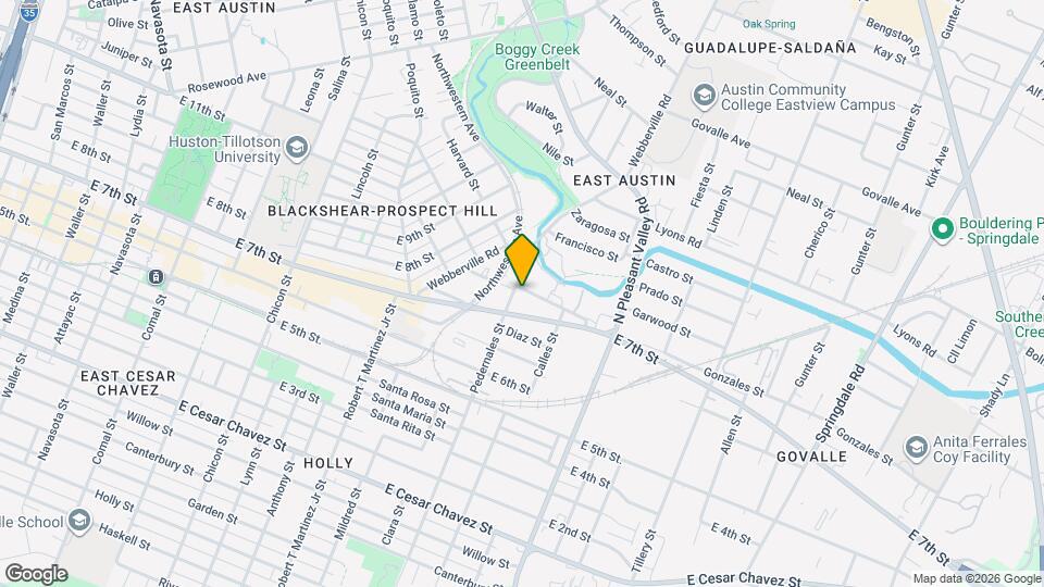 2503 Gonzales St Map and Location Details