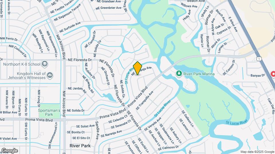 171 NE Caprona Ave Map and Location Details