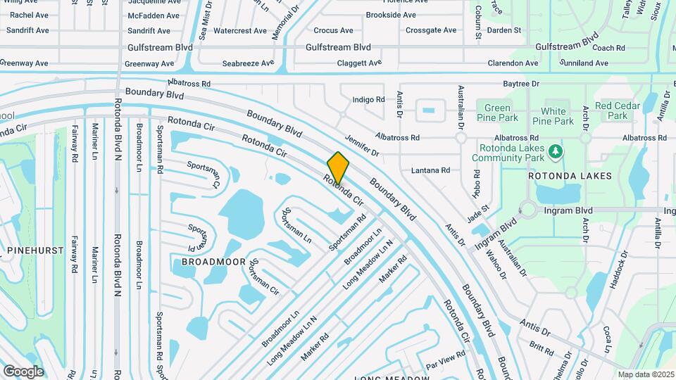 692 Rotonda Cir Map and Location Details