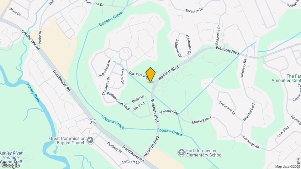 Harmony at Wescott Map and Location Details