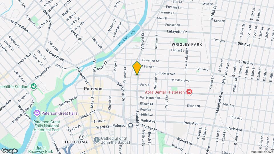 117 Hamilton Ave, Unit 302 Mapa y Detalles de la Ubicación
