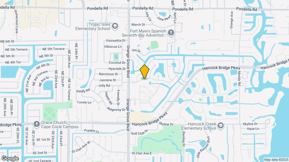 9096 Palm Island Cir Map and Location Details