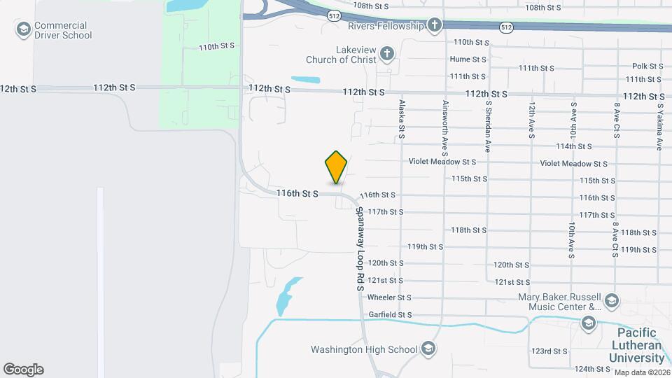 11514 19th Ave Ct S Map and Location Details