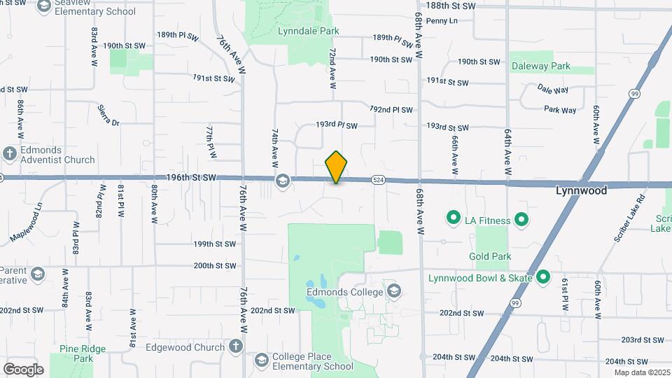 7116 196th St SW Map and Location Details