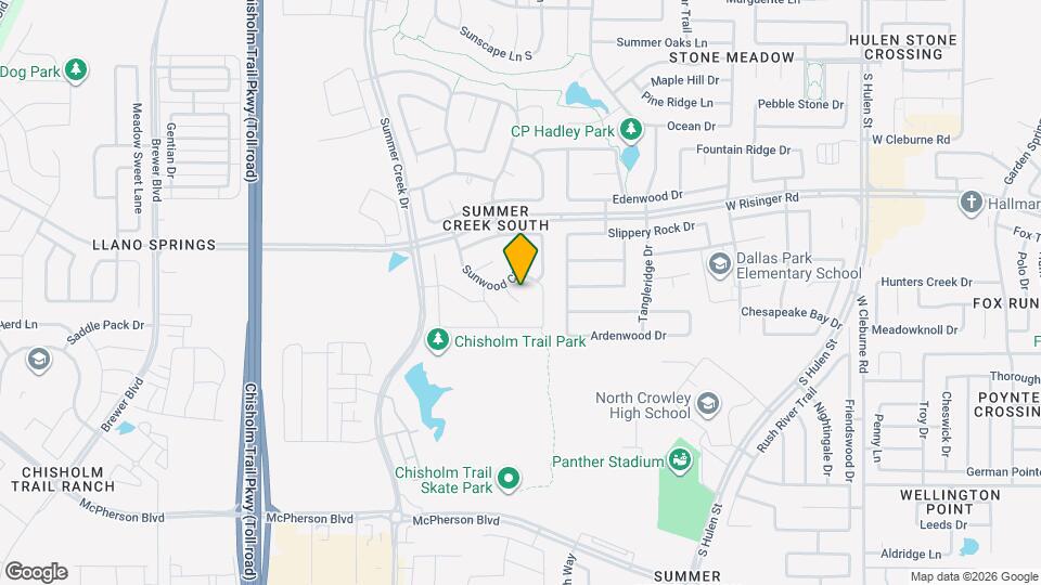 8713 Windblow Ct Map and Location Details