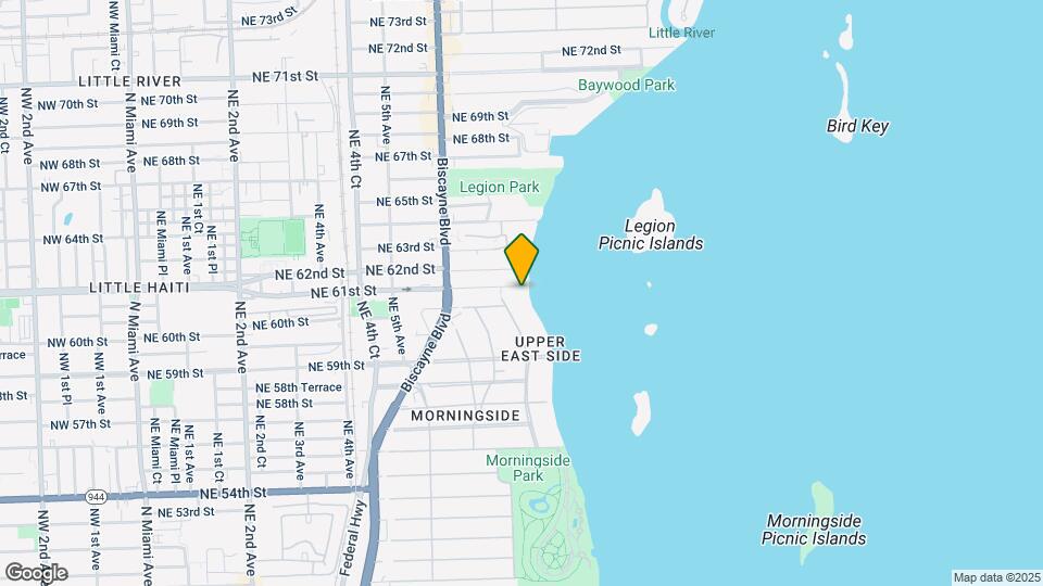 750 NE 61st St Map and Location Details