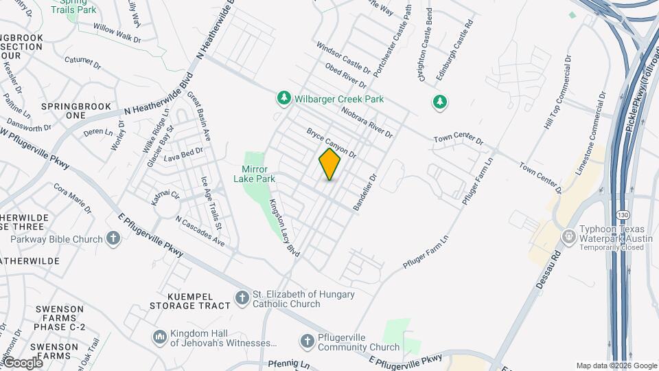 18310 Mammoth Cave Blvd Map and Location Details