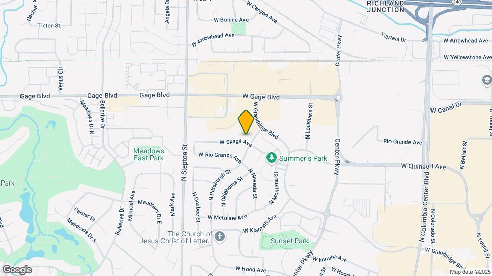 8806 W Skagit Ave Map and Location Details