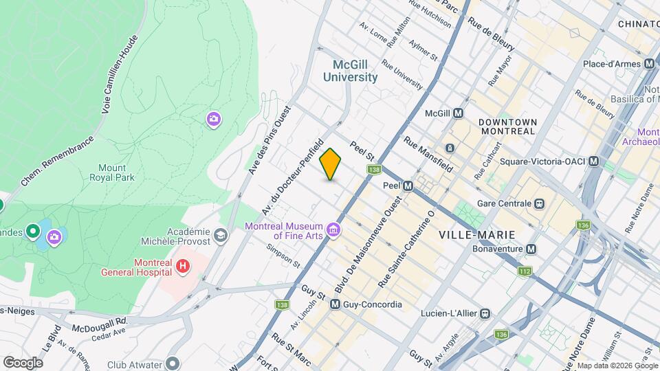 Le Parc Map and Location Details