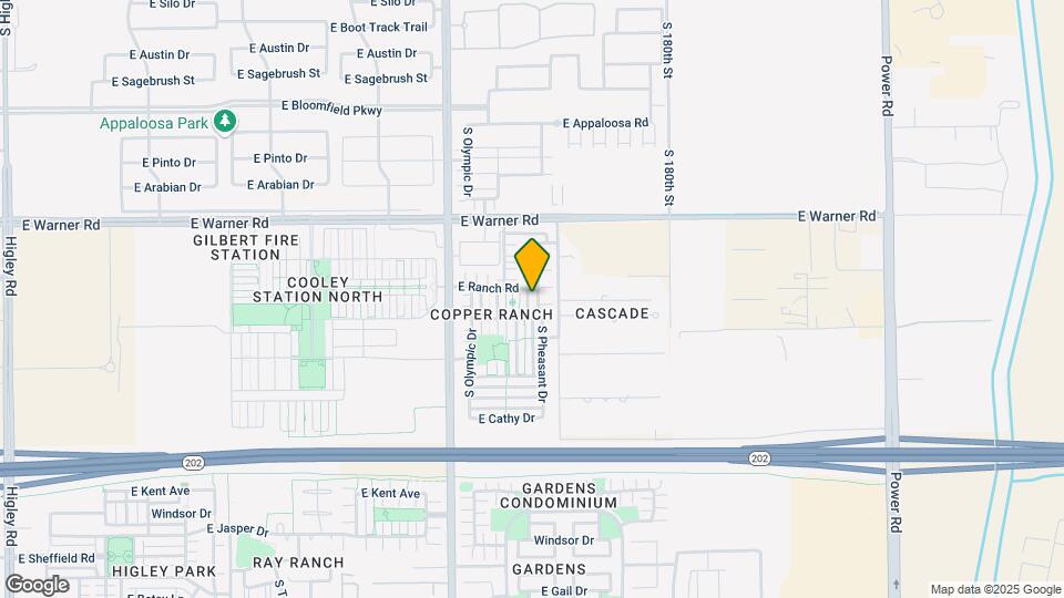 941 S Deerfield Ln Map and Location Details