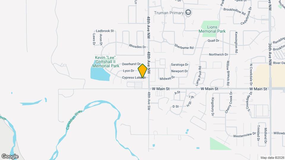 4900 Cypress Lake Dr Map and Location Details