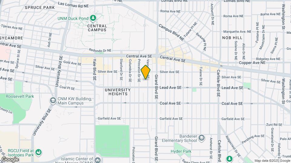 215 Vassar Dr SE Mapa y Detalles de la Ubicación