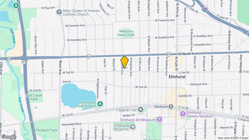 229 N Myrtle Ave Map and Location Details