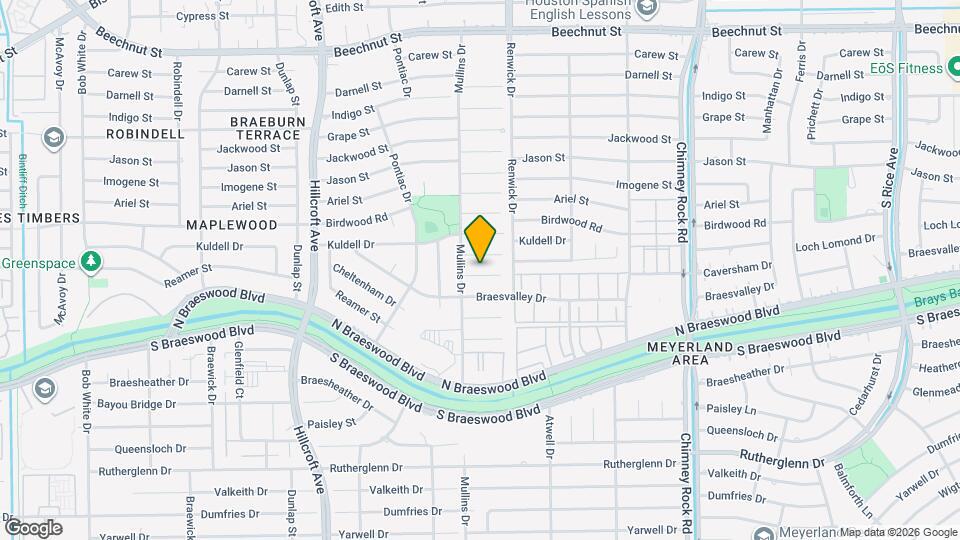 5522 Caversham Dr Map and Location Details