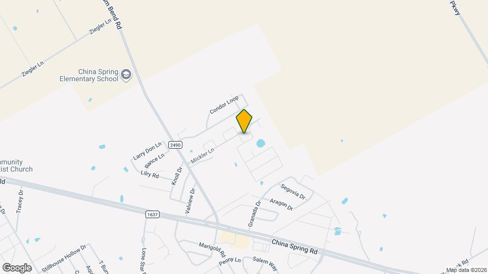 10709 Burnham Dr Mapa y Detalles de la Ubicación