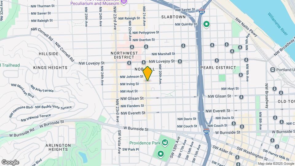 718 NW 21st Ave, Unit B Map and Location Details