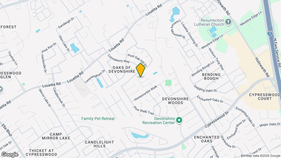 2619 Piemonte Ave Mapa y Detalles de la Ubicación