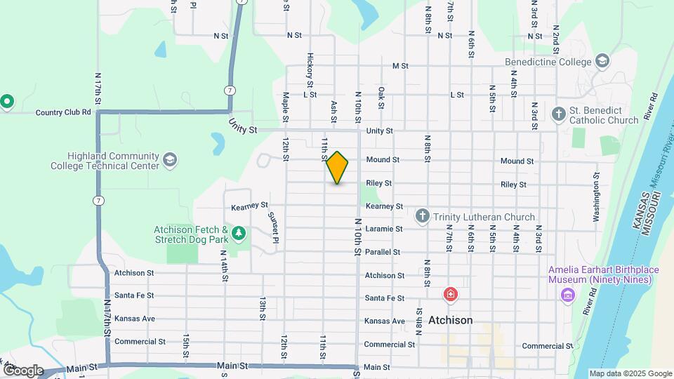 1030 Riley St Map and Location Details
