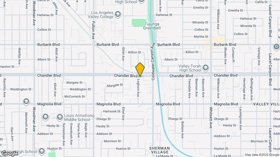 5344 Leghorn Ave Mapa y Detalles de la Ubicación