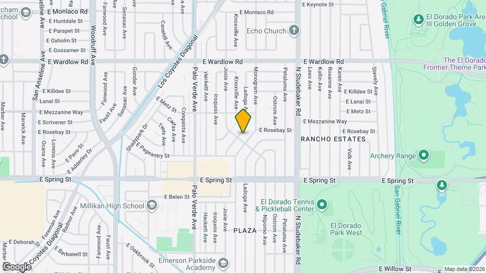 3108 Ladoga Ave Map and Location Details