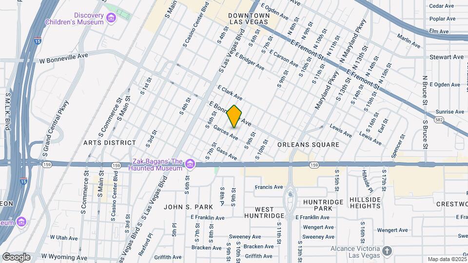 626 S 8th St Map and Location Details