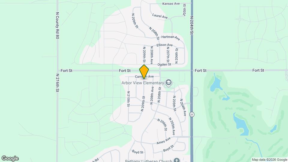 5109 N 209th St Map and Location Details