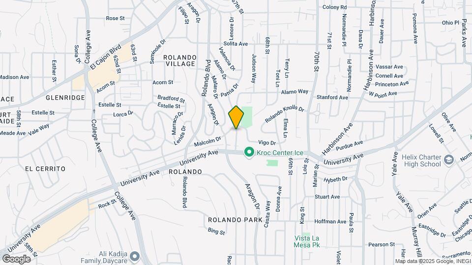 4356 Alamo Dr Map and Location Details