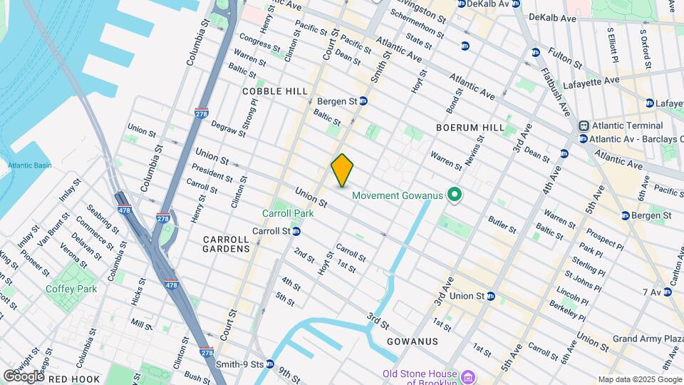 391 Sackett St Map and Location Details