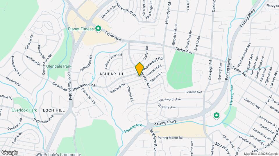 1262 Halstead Rd Mapa y Detalles de la Ubicación