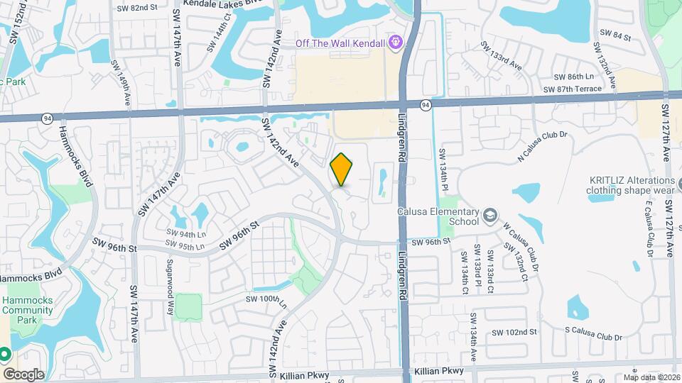 14168 SW 93rd Ln Map and Location Details